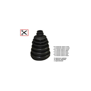 Burduf universal 22MM - max. 100MM Asam Automotive 32218