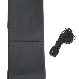 Husa volan cu snur piele naturala negru 42-43 cm Umbrella 45617