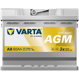 Acumulator Varta Silver Dynamic AGM 60 Ah 680A [Start-Stop] 560901068K262 – imagine 3