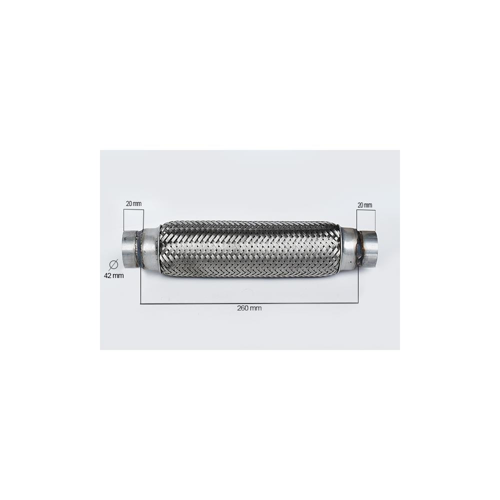 Racord flexibil inner & outer braid (b) 42X260 mm Asam Automotive 33734