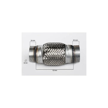Racord flexibil inner & outer braid (b) 52X120 mm Asam Automotive 33735