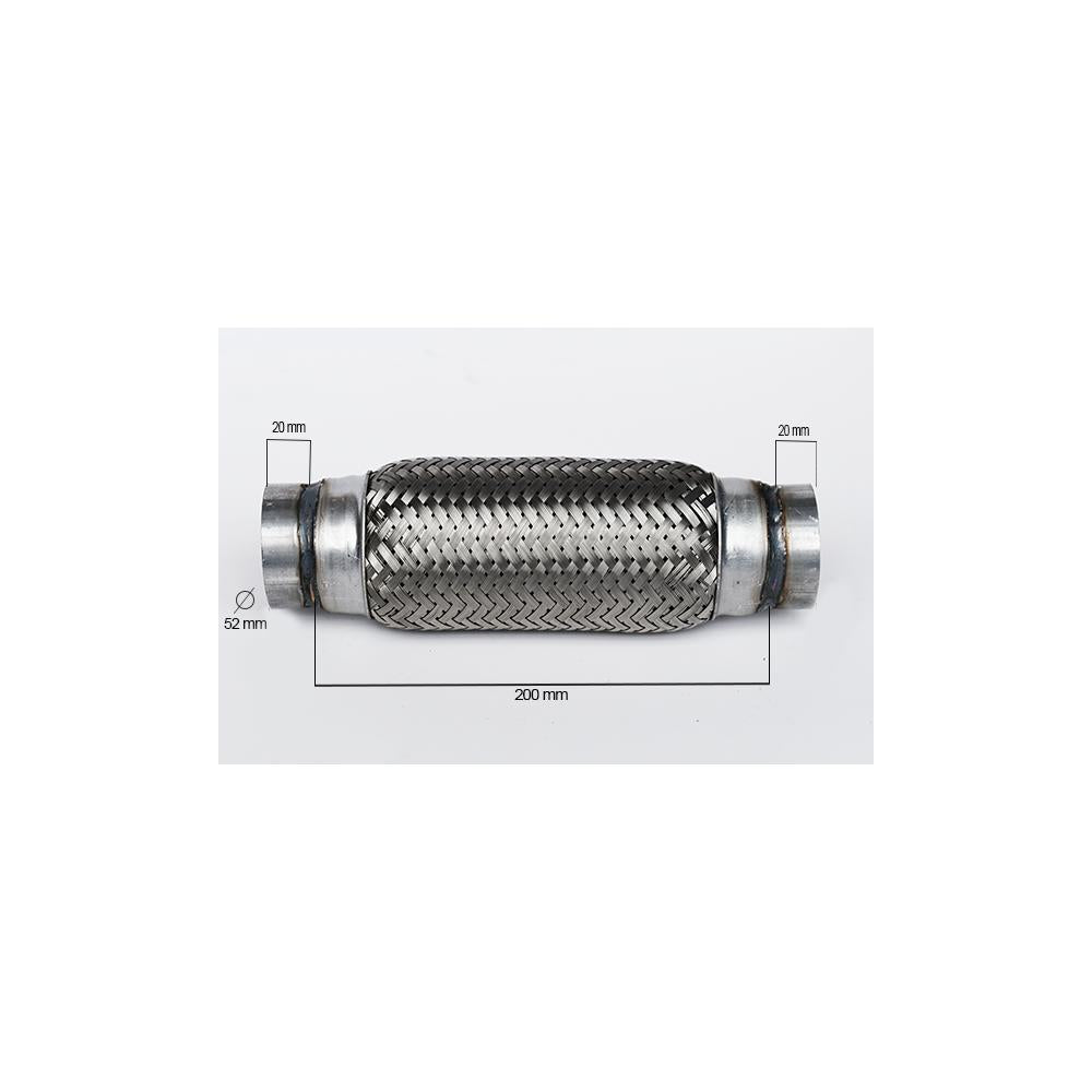 Racord flexibil inner & outer braid (b) 52X200 mm Asam Automotive 33736