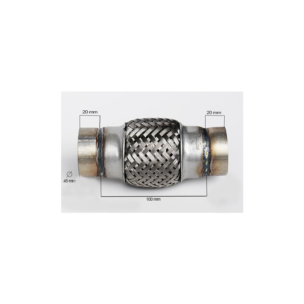 Racord flexibil outer braid (A) 45X100 mm Asam Automotive 33738