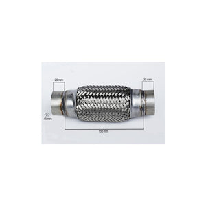 Racord flexibil outer braid (A) 45X150 mm Asam Automotive 33739