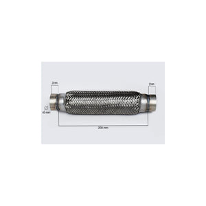 Racord flexibil outer braid (A) 45X250 mm Asam Automotive 33741