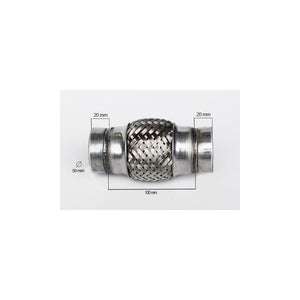 Racord flexibil outer braid (A) 50X100 mm Asam Automotive 33743