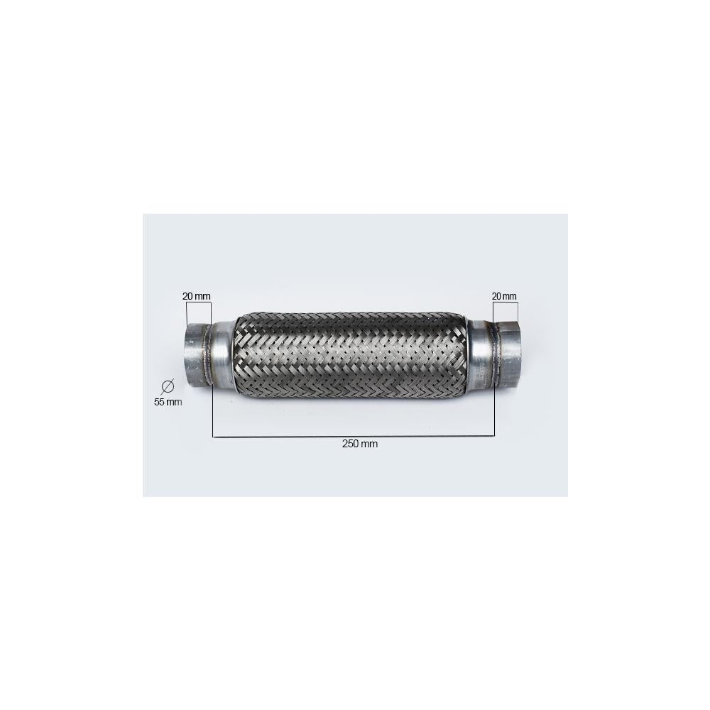 Racord flexibil outer braid (A) 55X250 mm Asam Automotive 33751