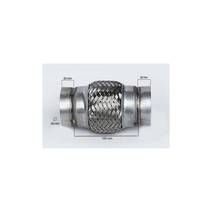 Racord flexibil outer braid (A) 60X100 mm Asam Automotive 33752