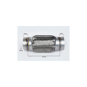 Racord flexibil outer braid (A) 60X150 mm Asam Automotive 33753