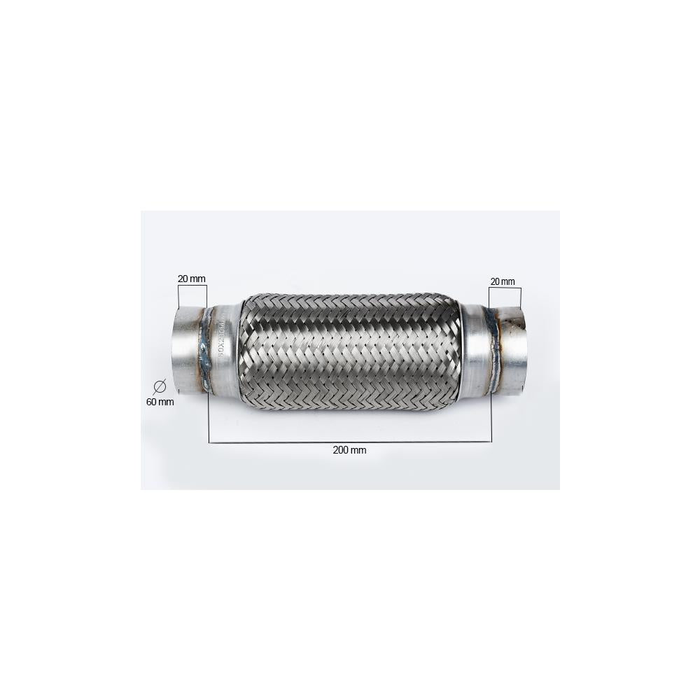 Racord flexibil outer braid (A) 60X200 mm Asam Automotive 33754
