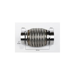 Racord flexibil soft flex (c) 60X100 mm Asam Automotive 33768
