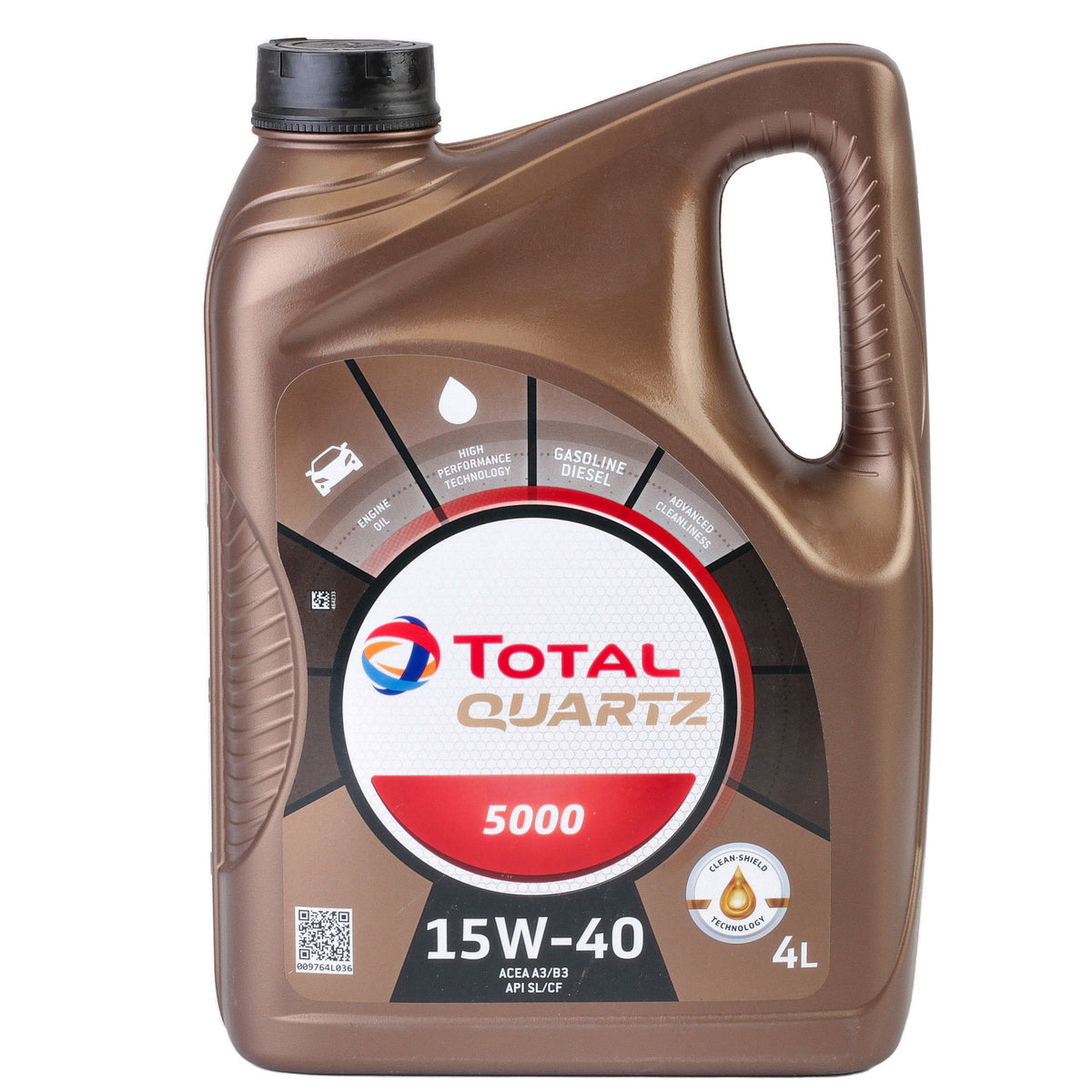 Ulei motor Total Quartz 5000 15W40 4L 166482