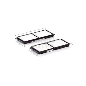 Set filtre habitaclu Mann-filter CU 26 008-2