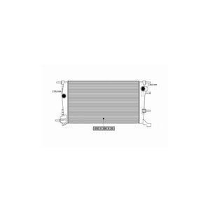 Radiator motor Asam Automotive 34915