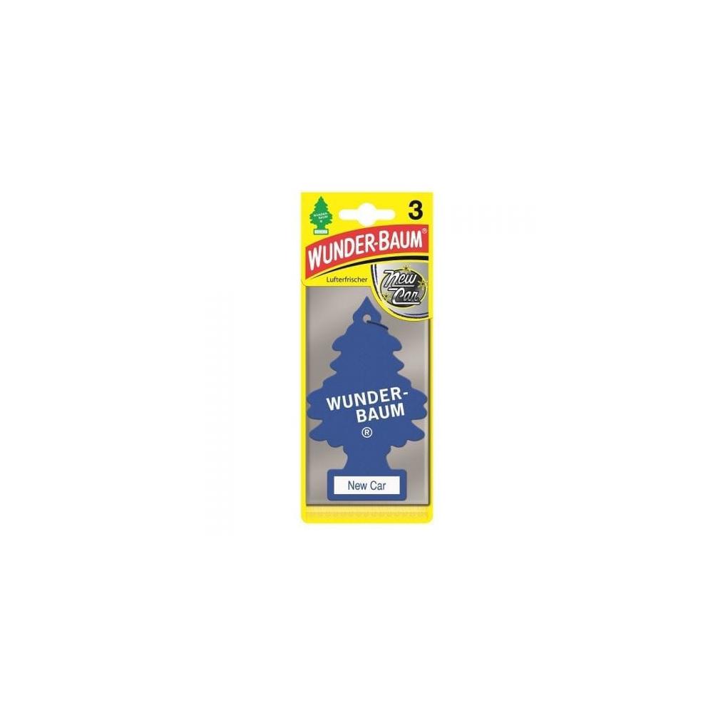 Set 3 bucati odorizante auto bradut wunder-baum new car 7612720751860