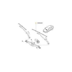 Stergator parbriz 600 mm stanga Renault 288900464R
