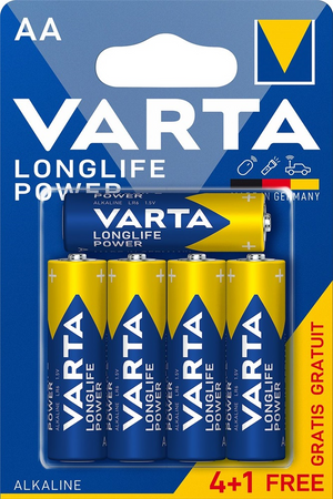 Baterie Varta LongLife Power AA Blister 5 (4+1) 4906121415