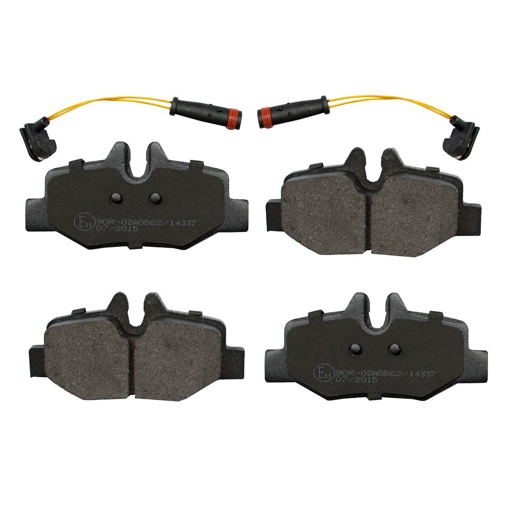 Set placute frana spate ATK Autotechnik ATK 08.01.057