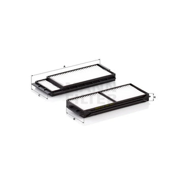 Set filtre habitaclu Mann-filter CU 22 001-2