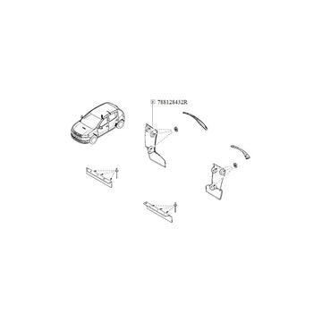 Aparatoare noroi dr. Renault 788128432R