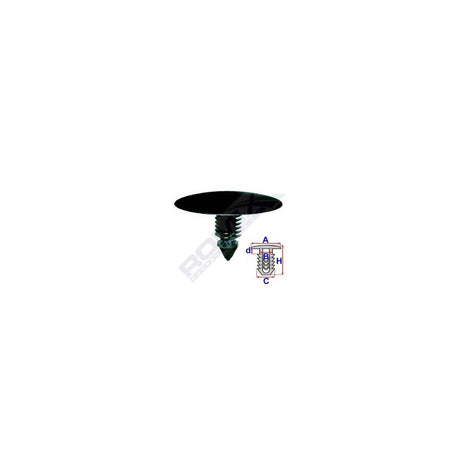 Clips fixare pentru Dacia Renault set 10 buc Romix C40135