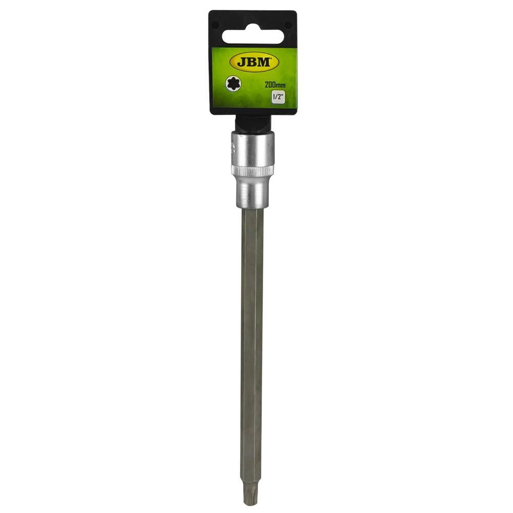 Tubulara 1/2` cu bit torx extralung 200 mm T55 Jbm 13583