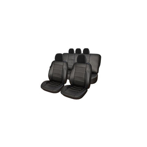 Set huse scaun exclusive leather king negru Umbrella 08650