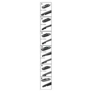 CARTECH ONE EASY FIT Ștergător lunetă 8''/20 cm 9108 – imagine 2