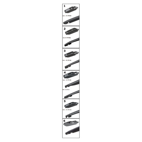 CARTECH ONE EASY FIT Ștergător lunetă 8''/20 cm 9108 – imagine 2