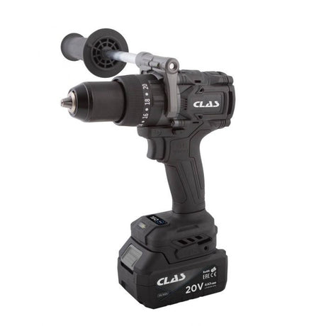 MASINA DE GAURIT FĂRĂ PERII 20V + 2 ACUMULATORI 4Ah + ÎNCĂRCĂTOR Clas PW2013