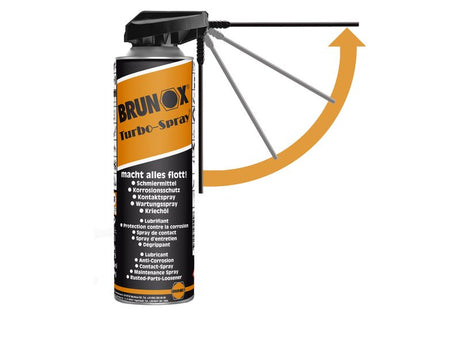 Spray degripant lubrifiant Brunox Turbo Power Click 500ml 789001020 – imagine 5