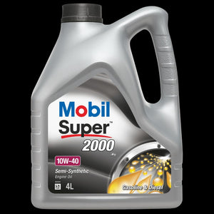 Mobil super 2000 X1 10W-40- 4L 157305