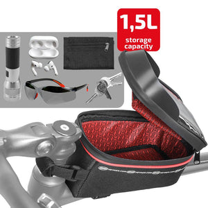 Gentuta impermeabila pentru bicicleta cu suport telefon Heyner 734100