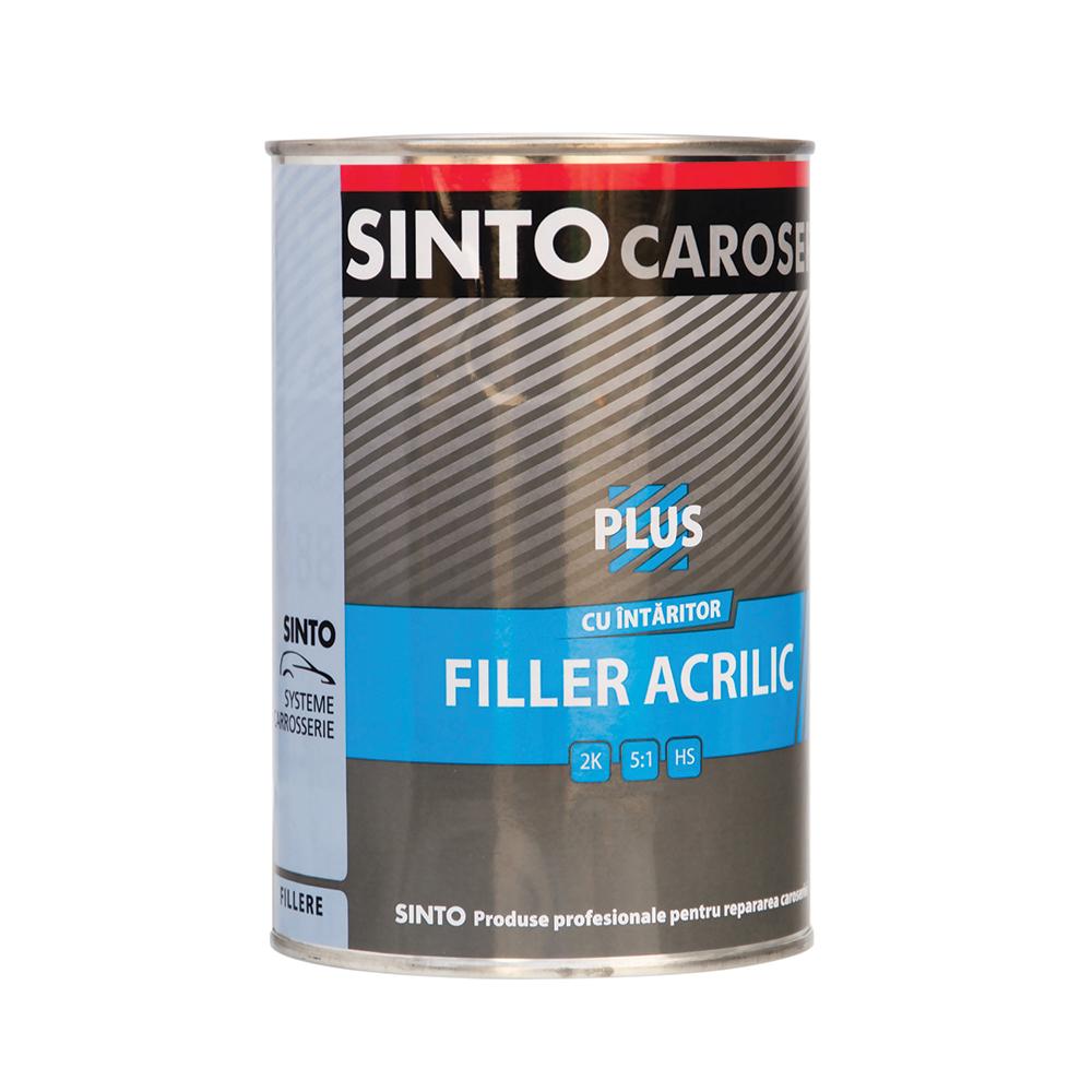 Filler acrilic plus 5:1 cu intaritor - gri 0.75L + 0.15L Sinto SIN16666