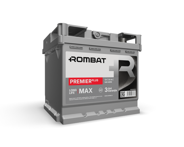 Acumulator Rombat Premier PLUS 55 Ah 5552K10054