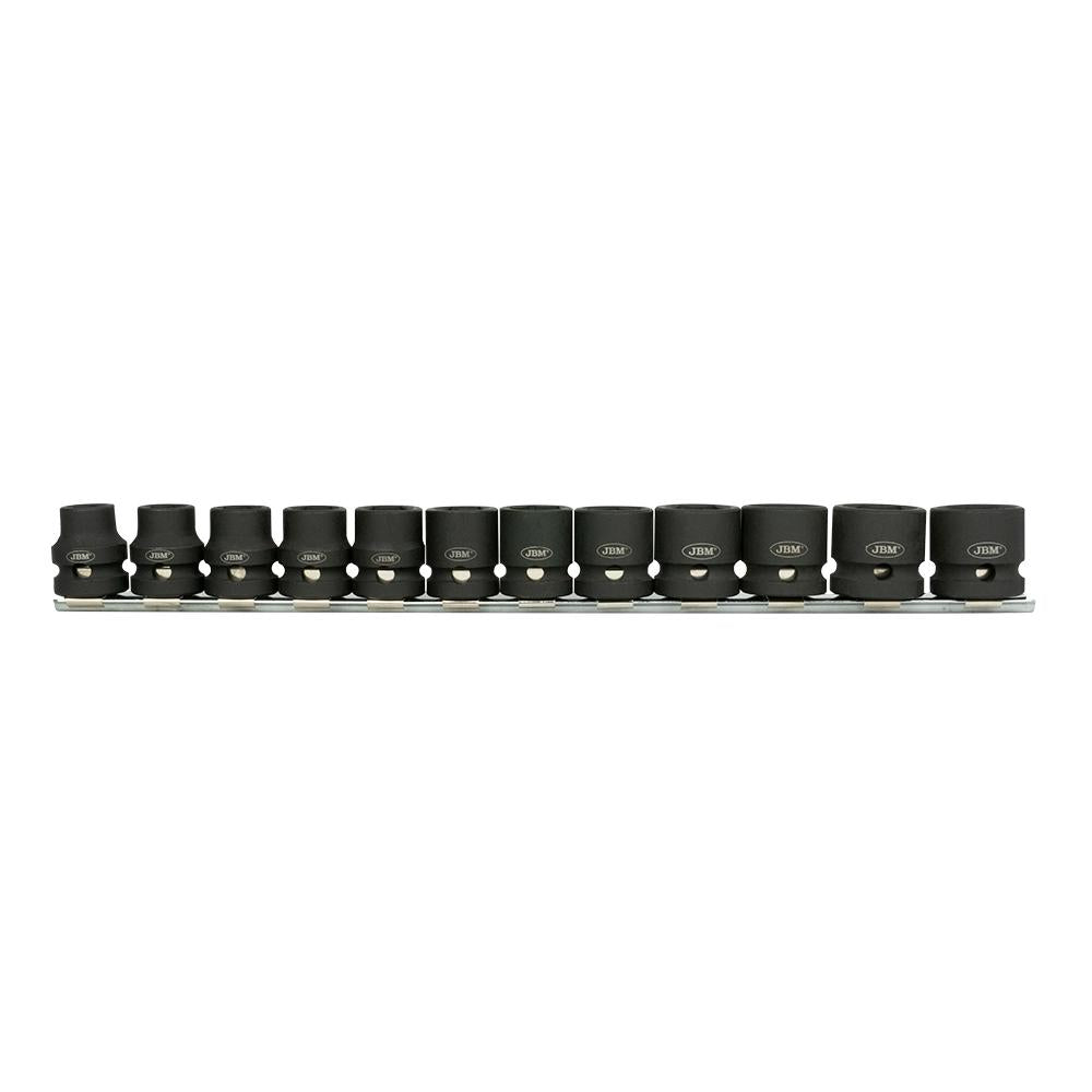 Set 12 tubulare impact 1/2` Jbm 53060