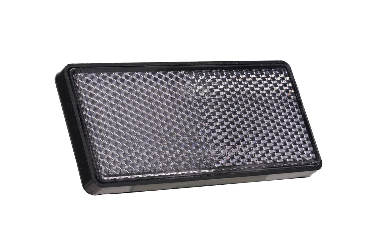Catadioptru dreptunghiular autoadeziv 86x40mm Alb Runkit RKDI03 – imagine 2