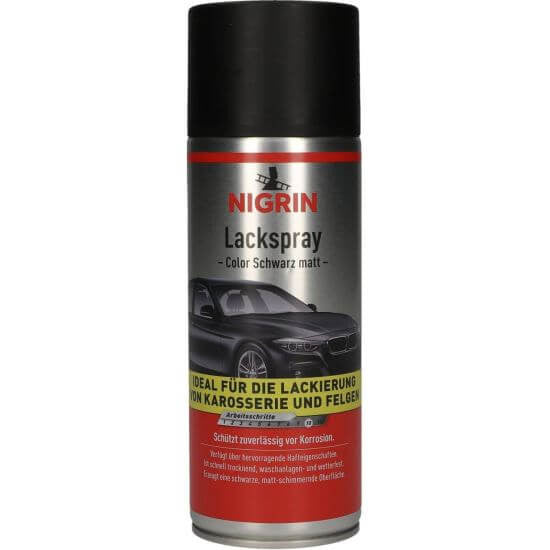 Spray vopsea, Nigrin, negru mat, 400 ml 12132598