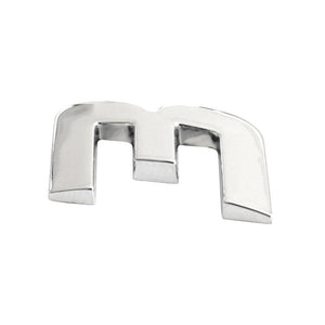 Ornament auto 3D. cifra 3. 26 mm. cromat Mega Drive 64448