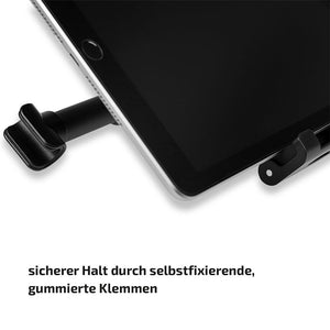 Suport auto premium pentru tableta cu prindere in tetiera Heyner 511860