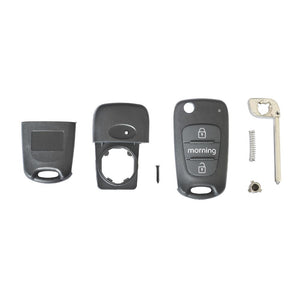 Carcasa cheie contact pentru Kia c'eed / c'eed pro / morning / picanto / sportage, 3 butoane, cu cheie Akonen 004KI002