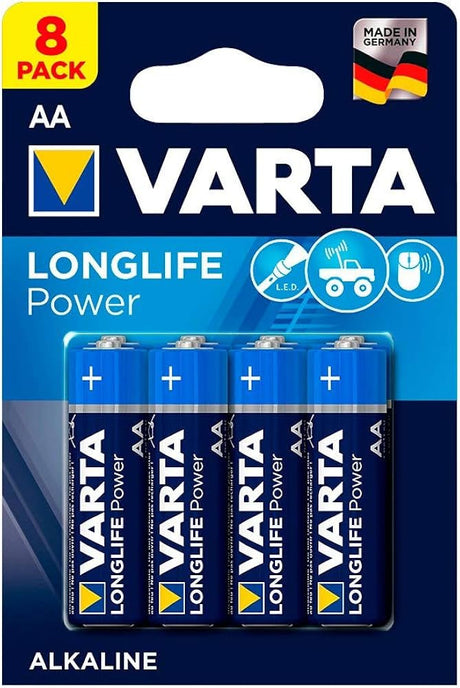 Baterie Varta LongLife Power AA Blister 8 buc 4906121438