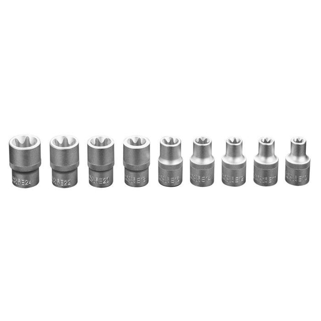 Set tubulare Torx1.2'' CrV 9 bucati Neo Tools 08649