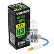 Bec Halogen Winso Hyper +30% H3 - 12V, 55W PK22s ● 3200K 712300