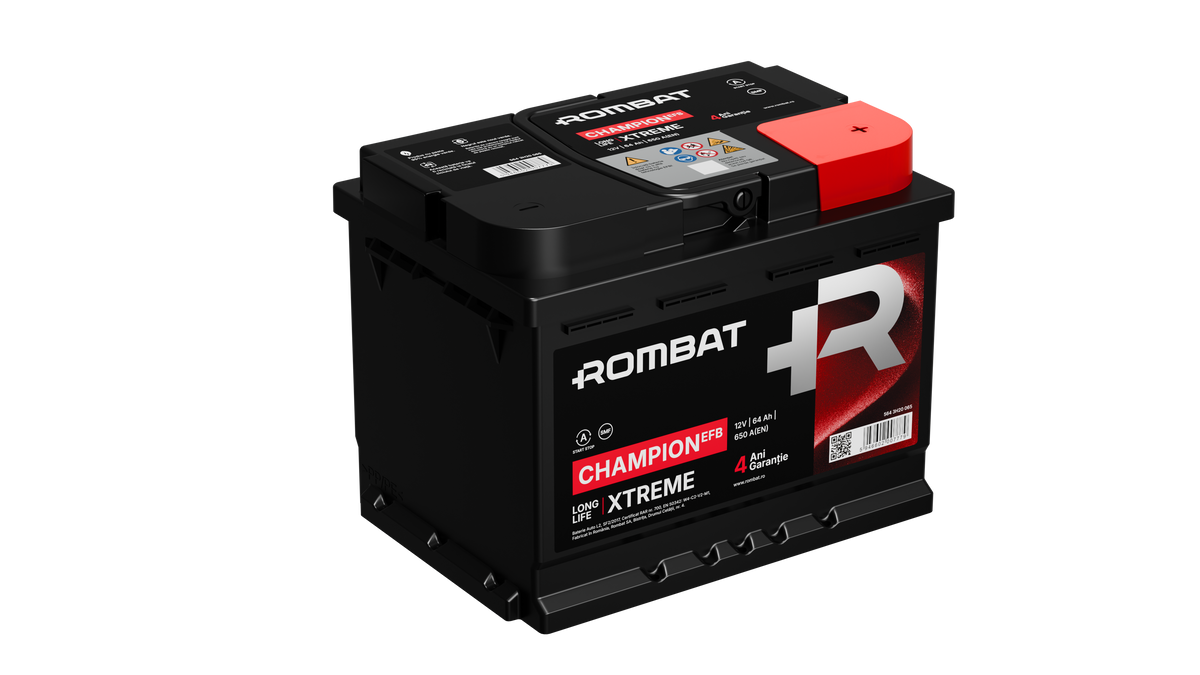 Acumulator Rombat Champion 64 Ah [Start-Stop] 5643H20065 – imagine 4