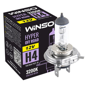 Bec Halogen Winso Hyper Off-Road H4 - 12V, 100/90W P43t-38 ● 3200K 712410