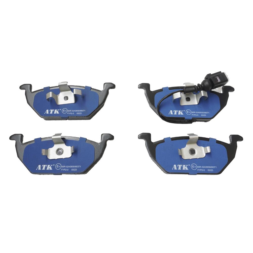 Set placute frana fata ATK Autotechnik ATK 08.01.009