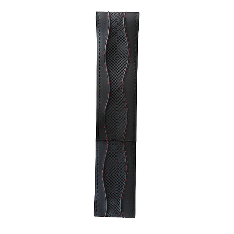 Husa volan cu snur Carmax negru/rosu (37-39 CM) 55862