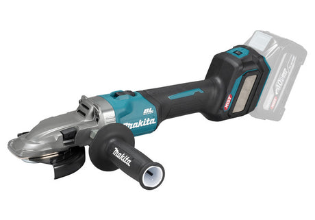 Polizor unghiular cu cap plat XGT 40Vmax, 125mm, livrat fara acumulator Makita GA055GZ