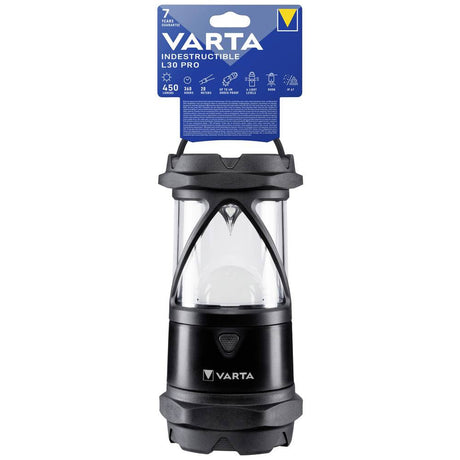 Varta 18761101111 Indestructibil L30 Pro LED (monocrom) Lantern de camping 450 lm alimentat cu bater – imagine 2